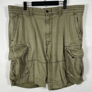 Polo Ralph Lauren Cargo Shorts Mens Size 40 Olive Green 10” Inseam Faded